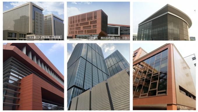No - Static Exterior Ceramic Wall Panels With UV And Weather Resistance