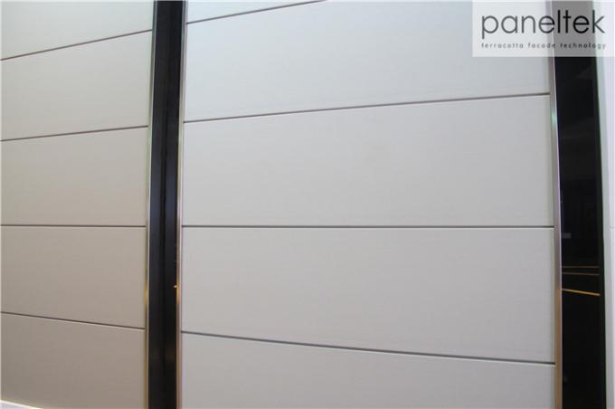 UV Resistance Terracotta Facade Panels Durable With Convenient Fixing System