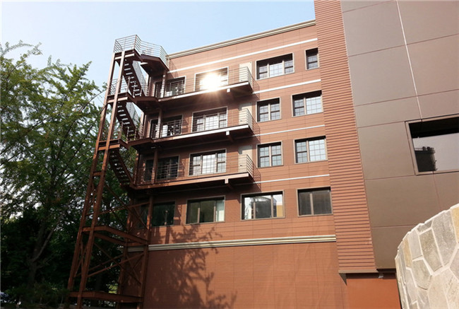 UV Resistance Terracotta Facade Panels Durable With Convenient Fixing System