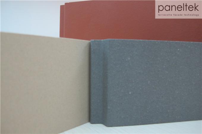Natural Flat Surface Ceramic Wall Cladding No - Radiation With UV Resistance